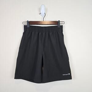 Carhartt Kids Rugged Flex Ripstop Work Short Size M/10-12 Black Caviar